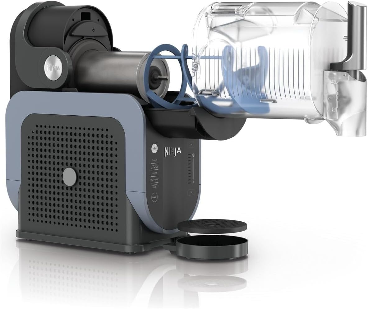 Ninja SLUSHi Gefrorene Getränkebereiter, für Slush, gefrorene Cocktails, Frappé, Milchshakes und gefrorenen Saft, kein Eis oder Zubereitung erforderlich, WhisperChill-Technologie, 1,9 l
