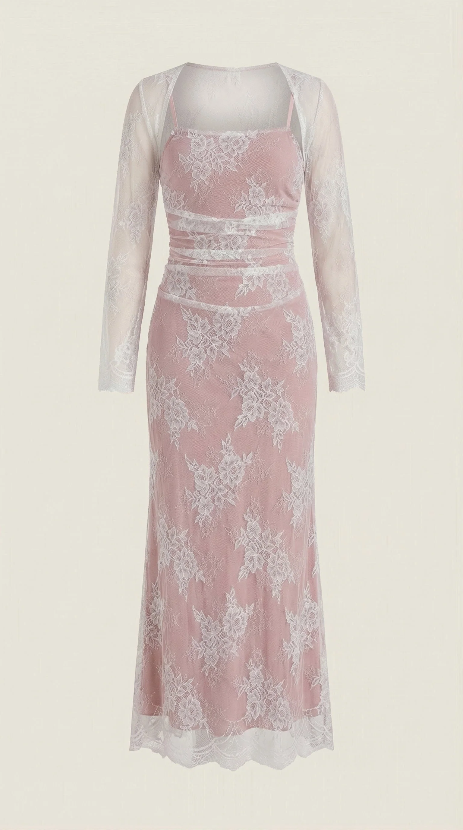 Spitzen-Maxikleid