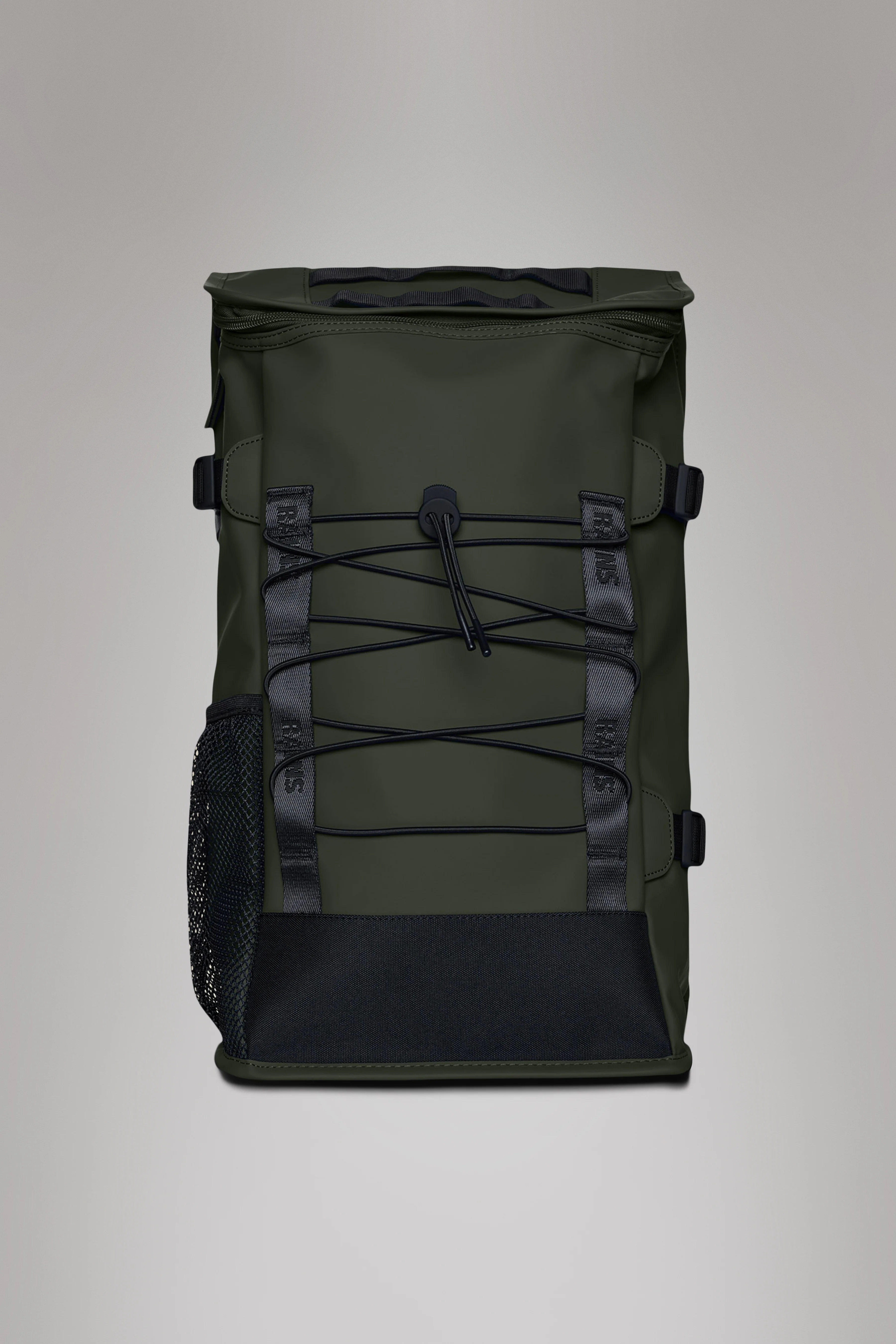 2025 Trail Mountaineer Tas �C Sportieve outdoorrugzak met kastvormige silhouet, waterdicht PU-materiaal en praktisch bungee-systeem