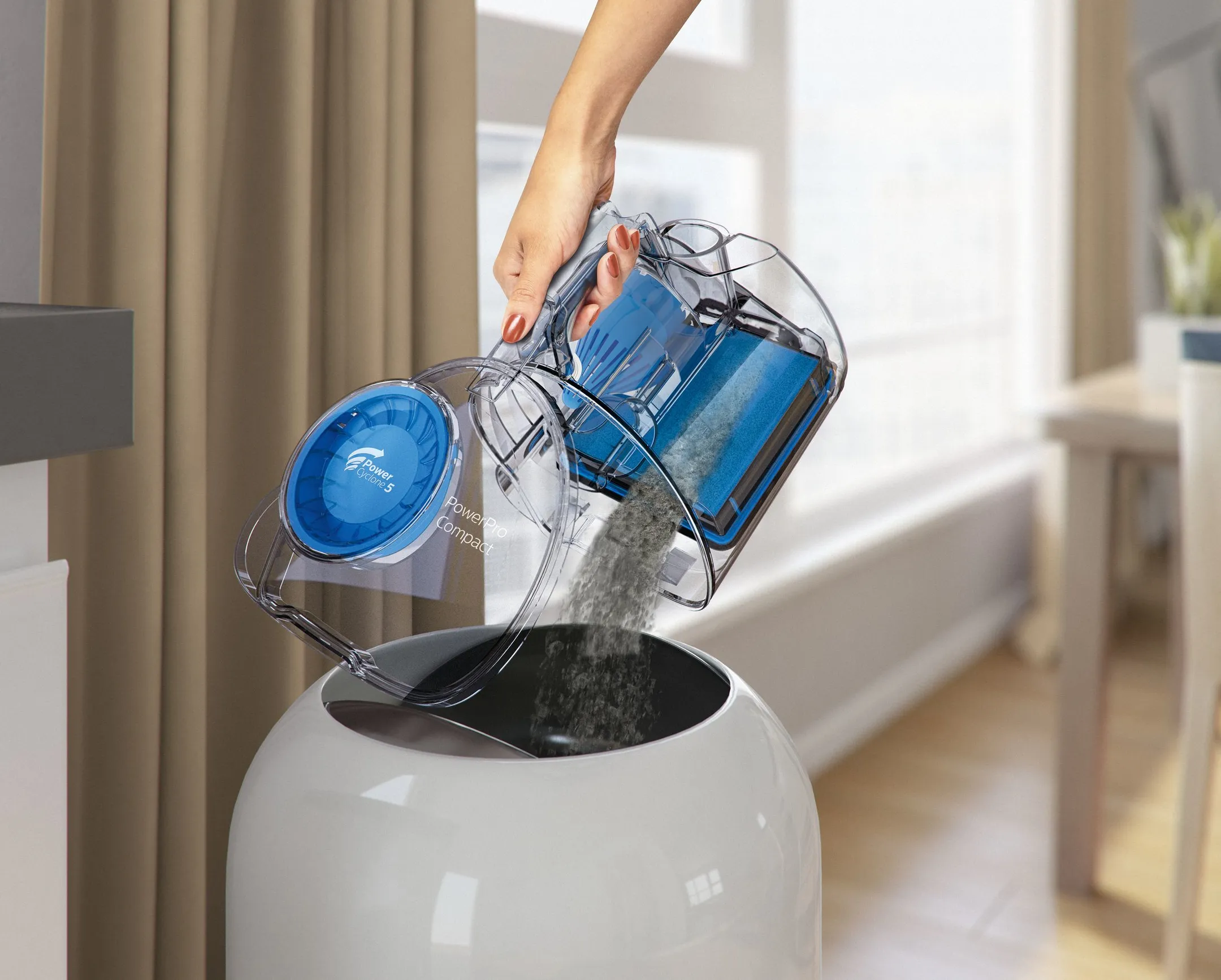 Philips Stofzuiger zonder zak PowerPro Compact FC9333/09
