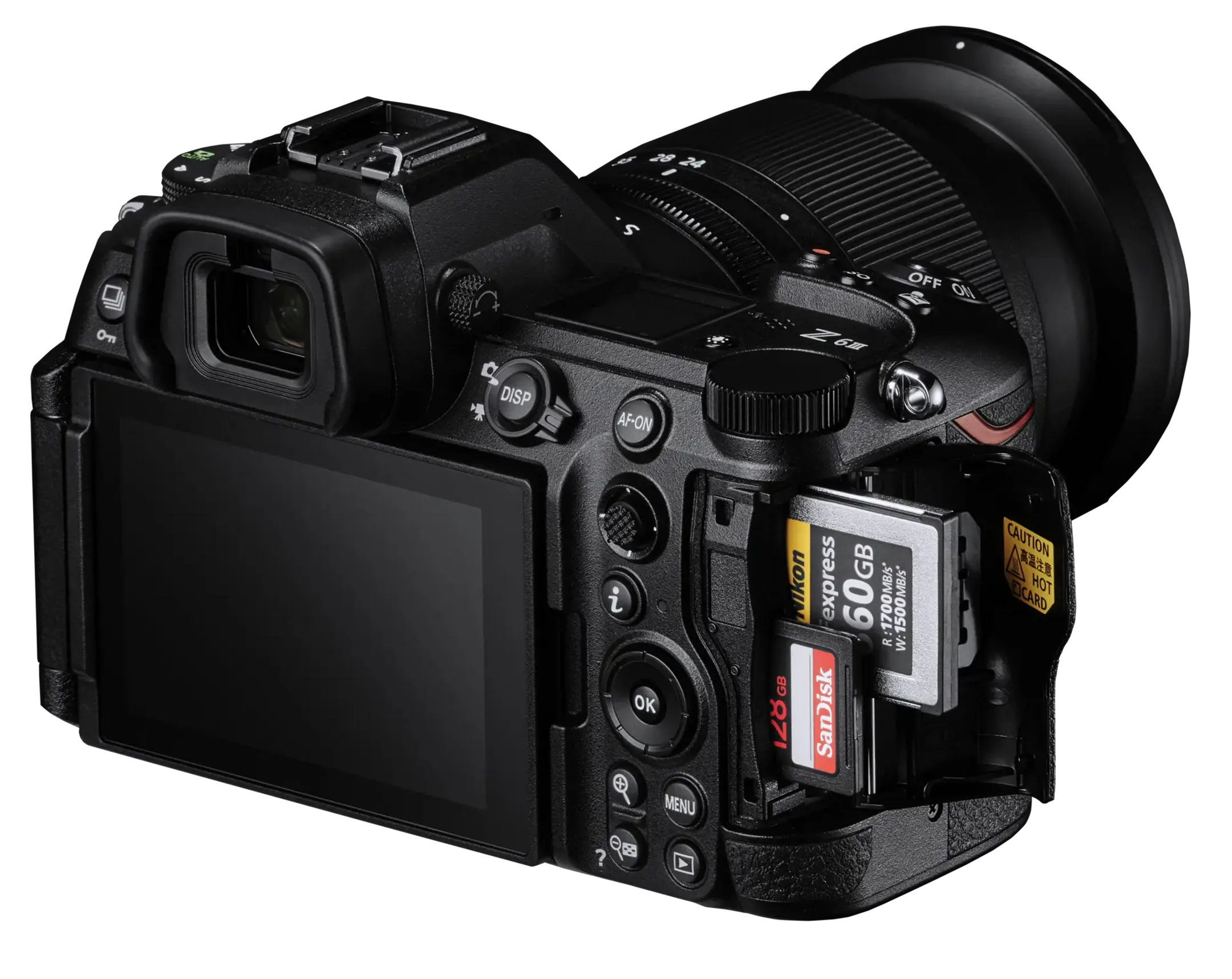 Nikon Z6III body + 24-70 lens