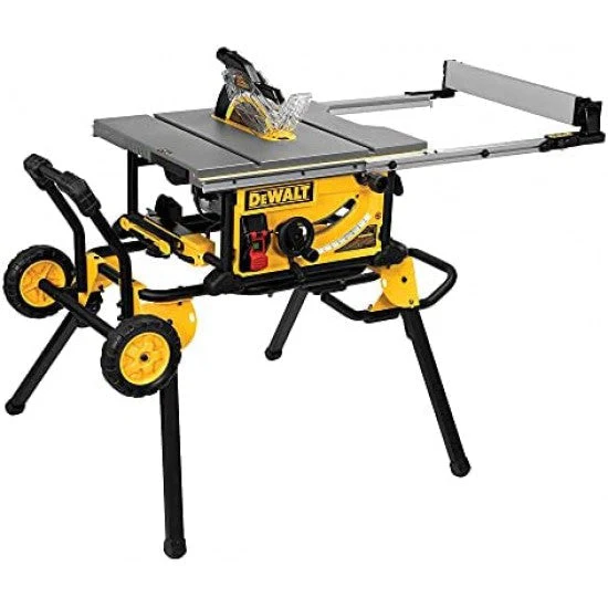 DEWALT 10-inch tafelcirkelzaag met 32-1/2 inch zaagcapaciteit DWE7491RS