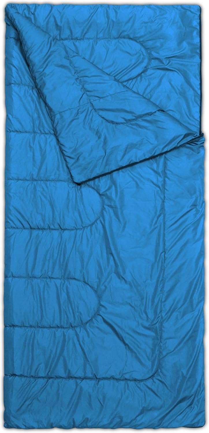 normani 4-in-1-Funktion Extrem Outdoor Schlafsack 'Antarctica' aus Nylon Rip-Stop mit 500 + 250 g/m² Hollow Fiber Füllung 220 x 90 cm