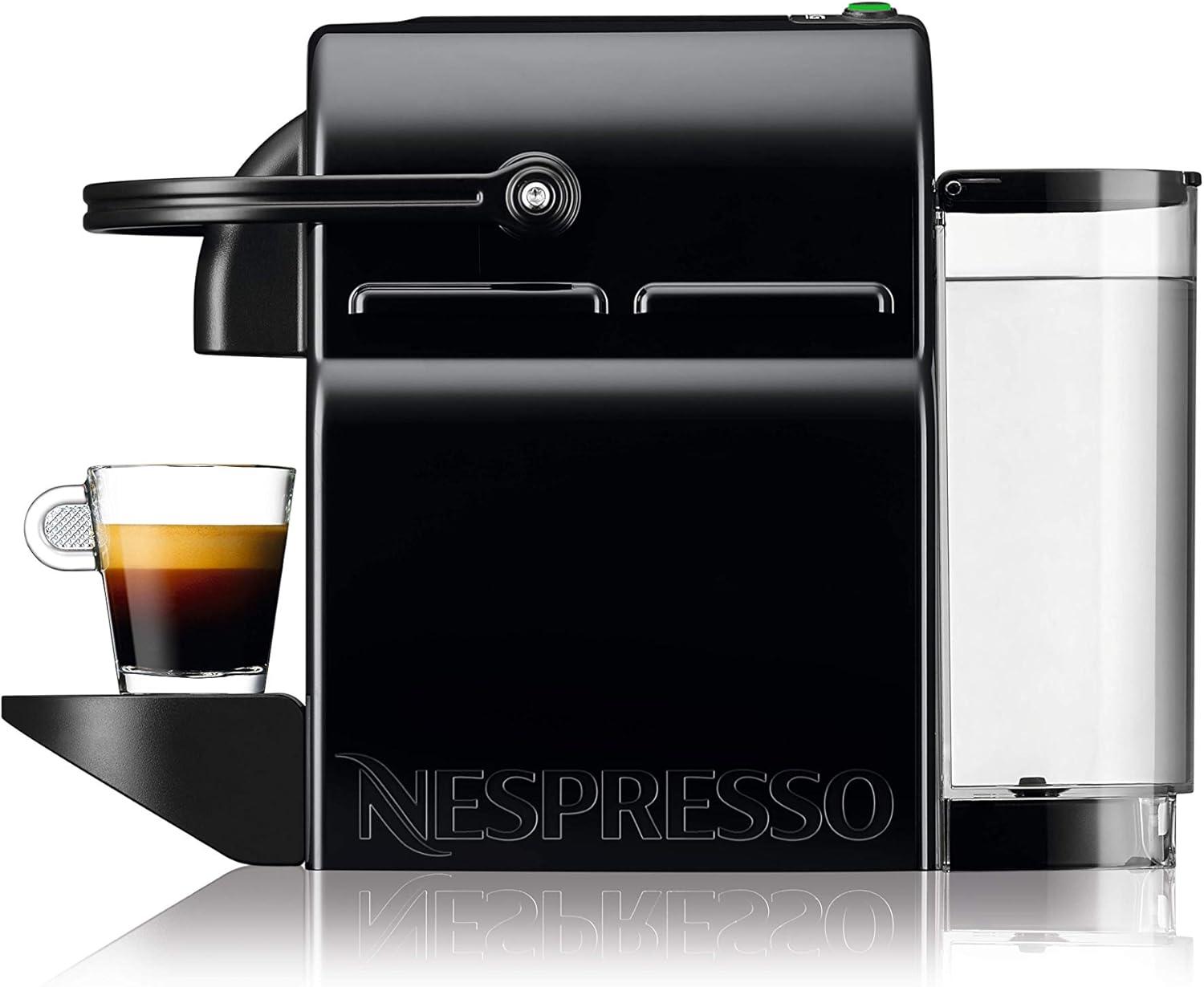 Nespresso De'Longhi Inissia EN80.B Coffee Machine for Nespresso Capsules 19 Bar Automatic Shut-off Black