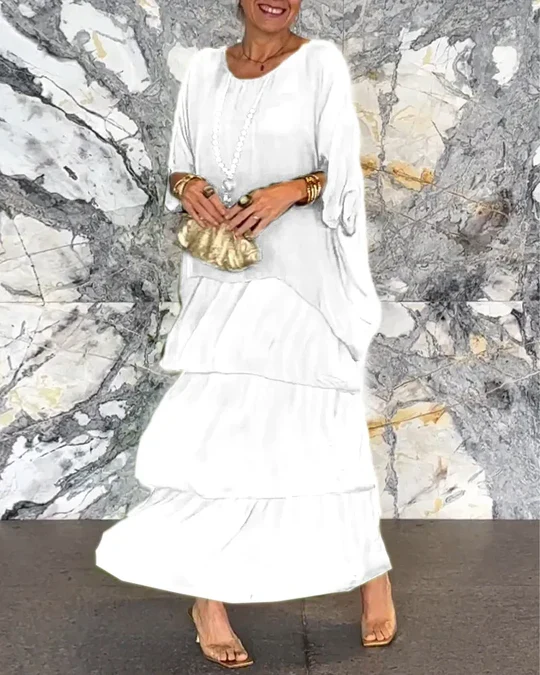 Maxikleid f��r Damen mit lockerer Passform und elegantem Alltagslook