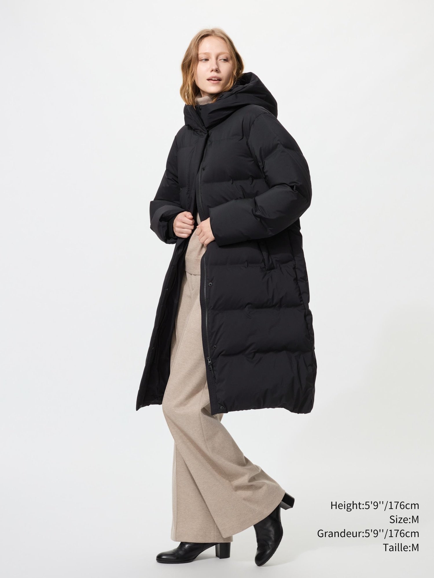 Women’s uniqlo us Seamless Down Long Coat with Insulating
