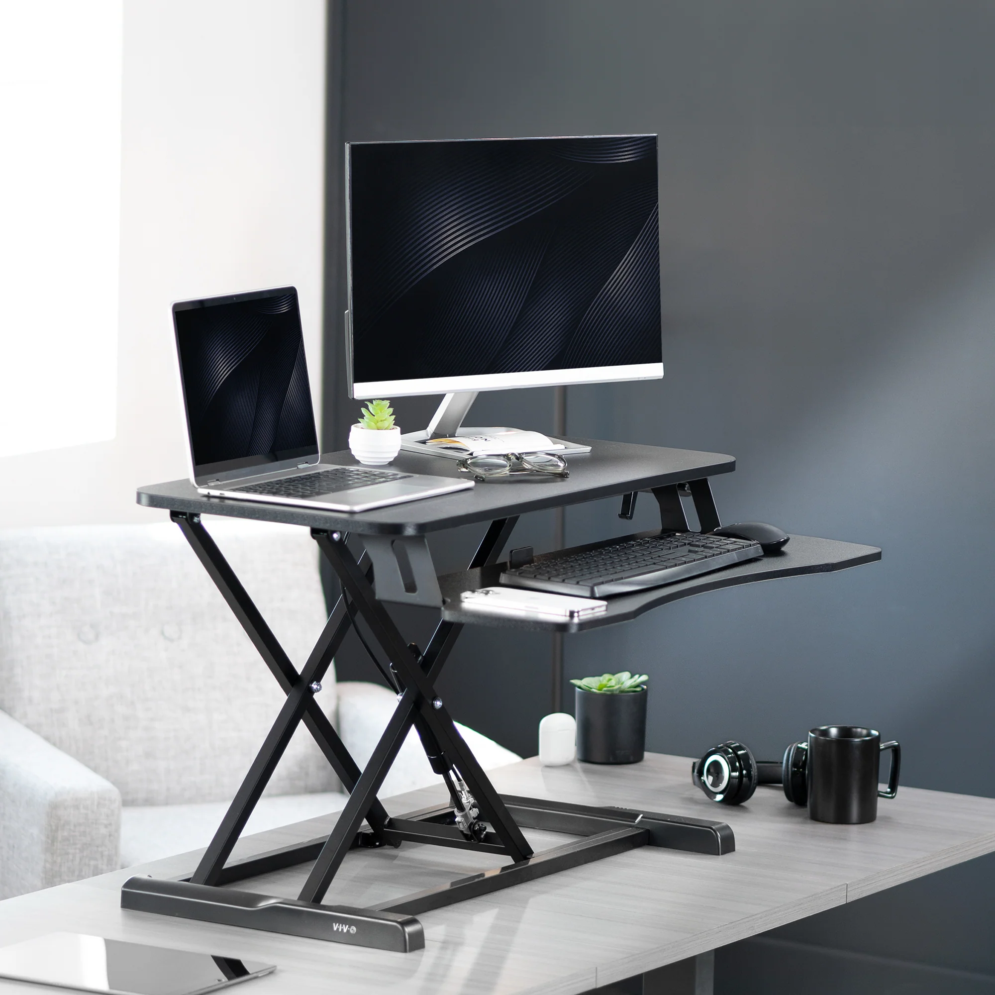 K-serie Staande Bureau-Ombouweenheid