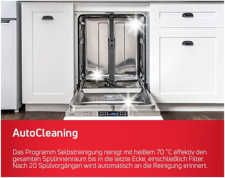 Amica Einbau-Geschirrspüler EGSPV 597 910 / vollintegriert / 60 cm breit / 5 Programme, 12 Maßgedecke/Startzeitvorwahl