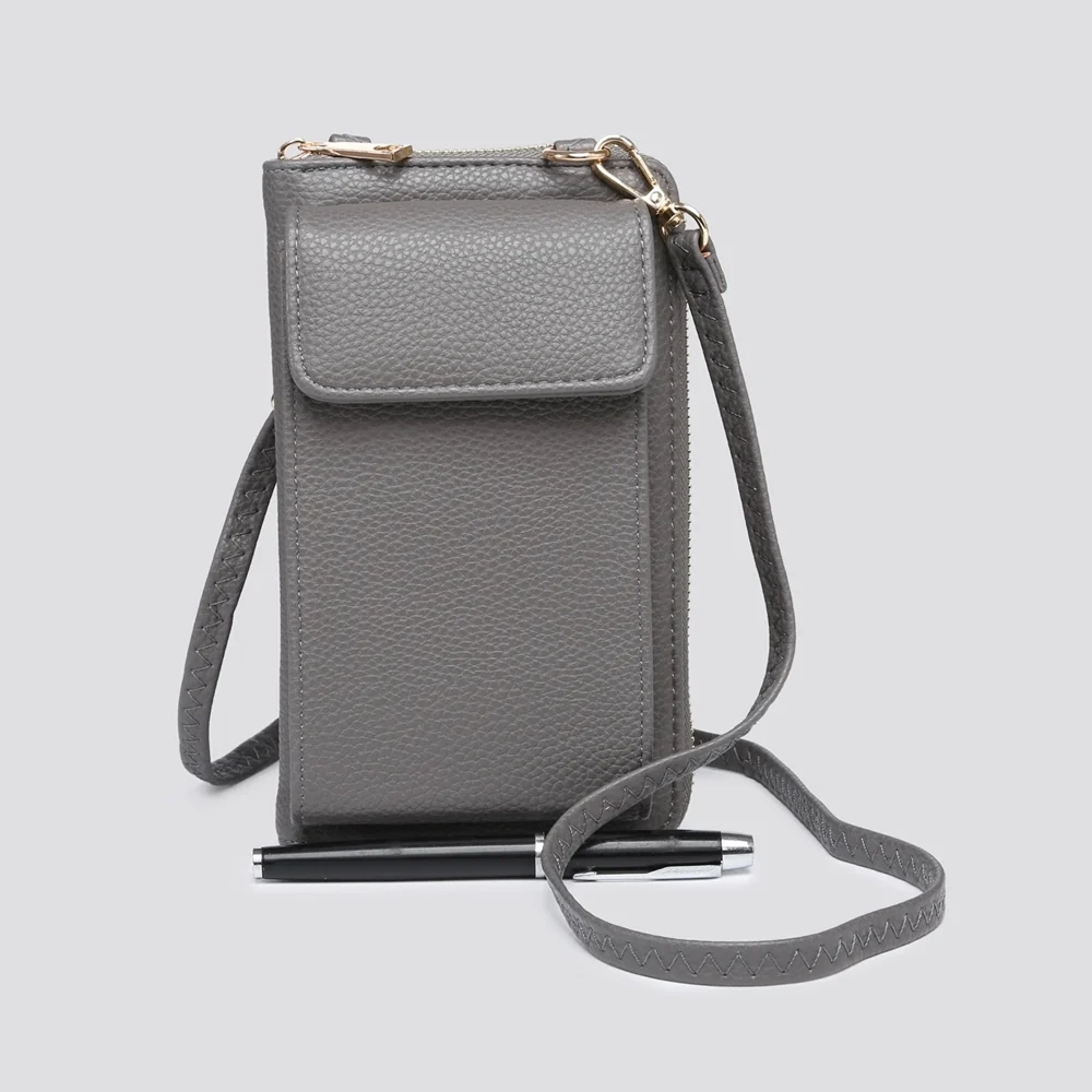 Rachel Phone Crossbody Bag | Dark Grey