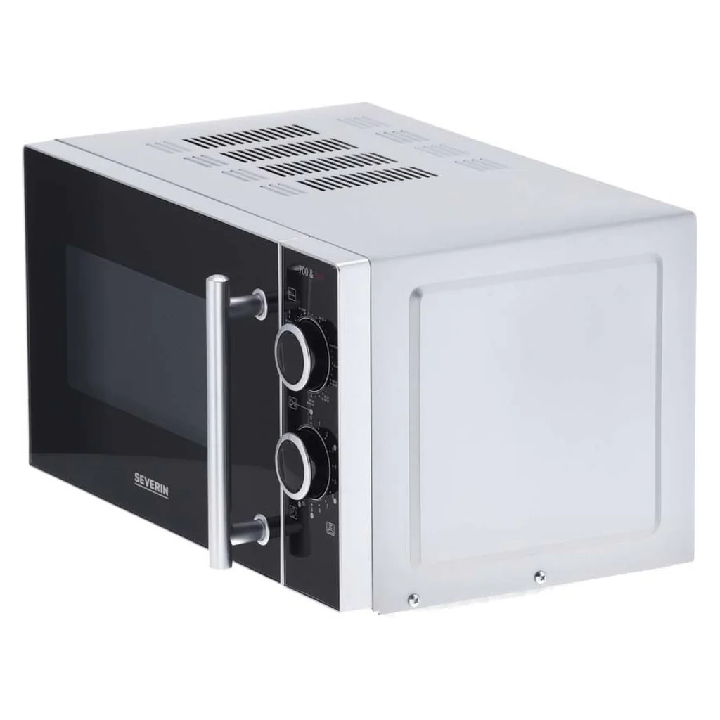 Severin magnetron met grill 700/900W MW 7771 Zwart / Zilver