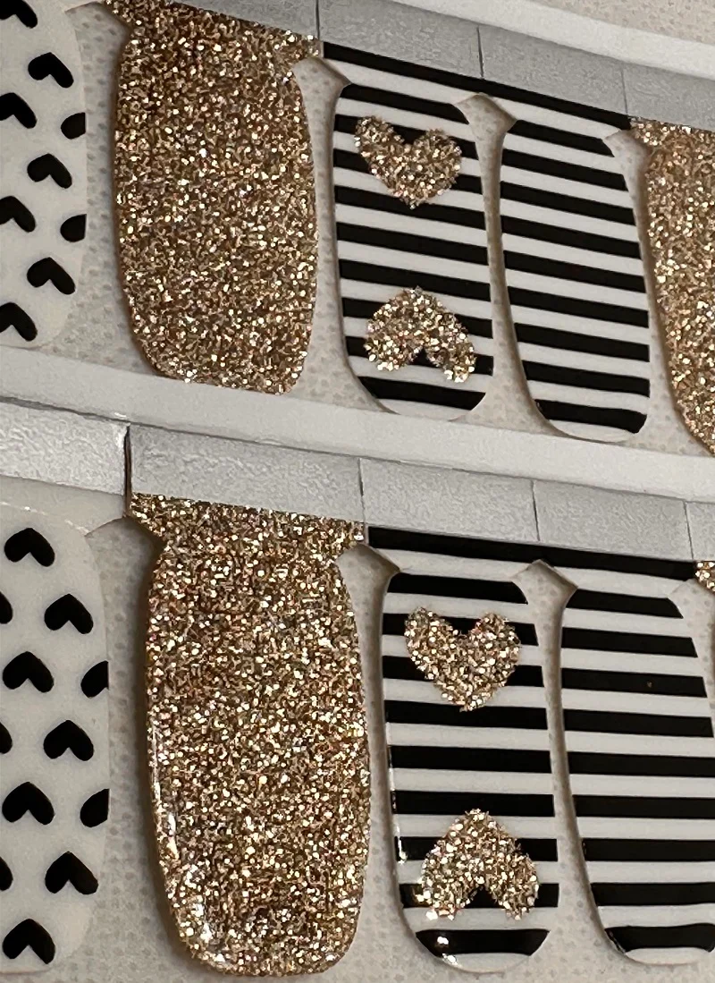 Golden Glitter Love