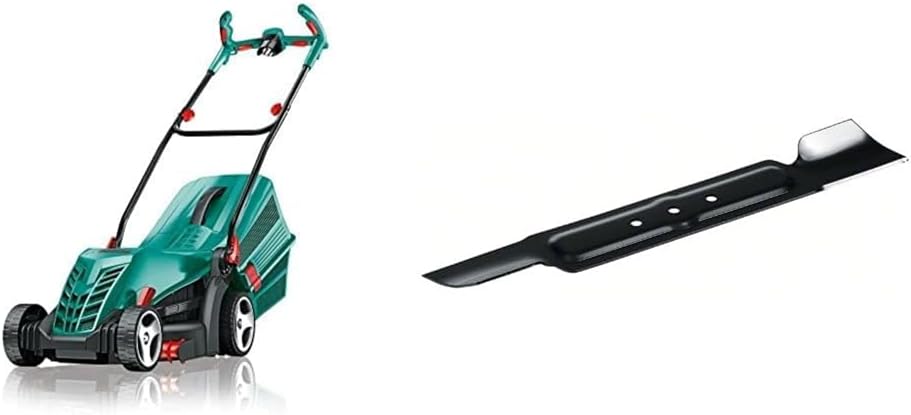 Bosch elektrische grasmaaier ARM 34 (opvangbak, karton, maaihoogte: 20-70 mm, maaibreedte: 34 cm, 11 kg, 1.300 W)