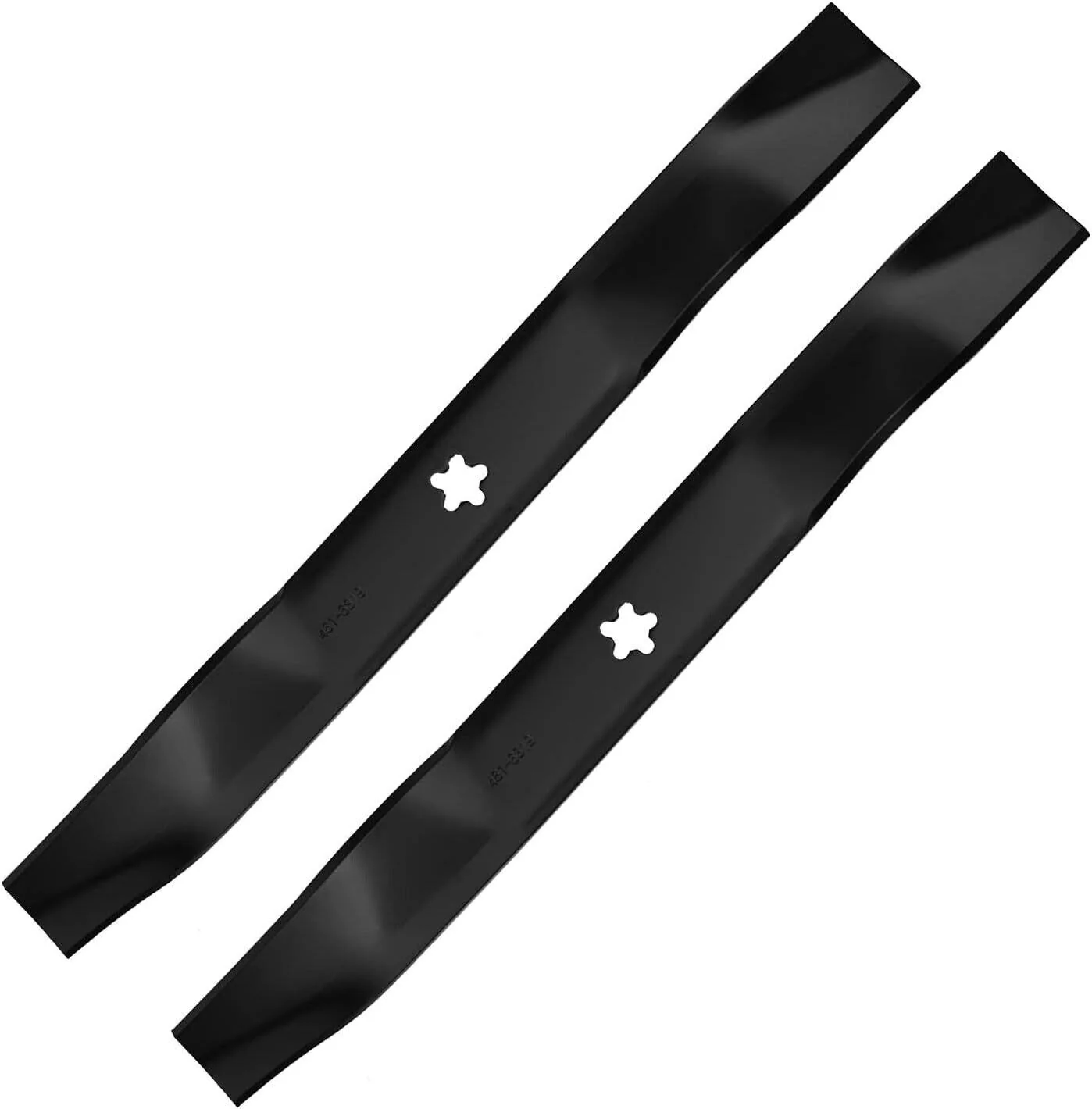 2PCS Blades For Husqvarna YTH2242T YTH20K42 YTH18542 YTH1942 YTH2042 Tractors