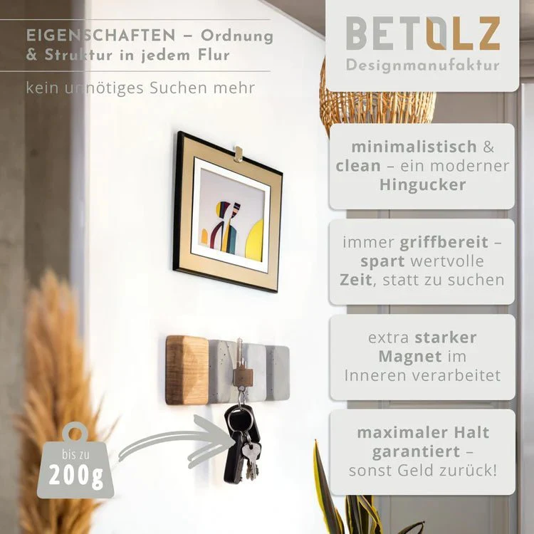 Magnetischer Schlüsselhalter HAMO (3er Set)