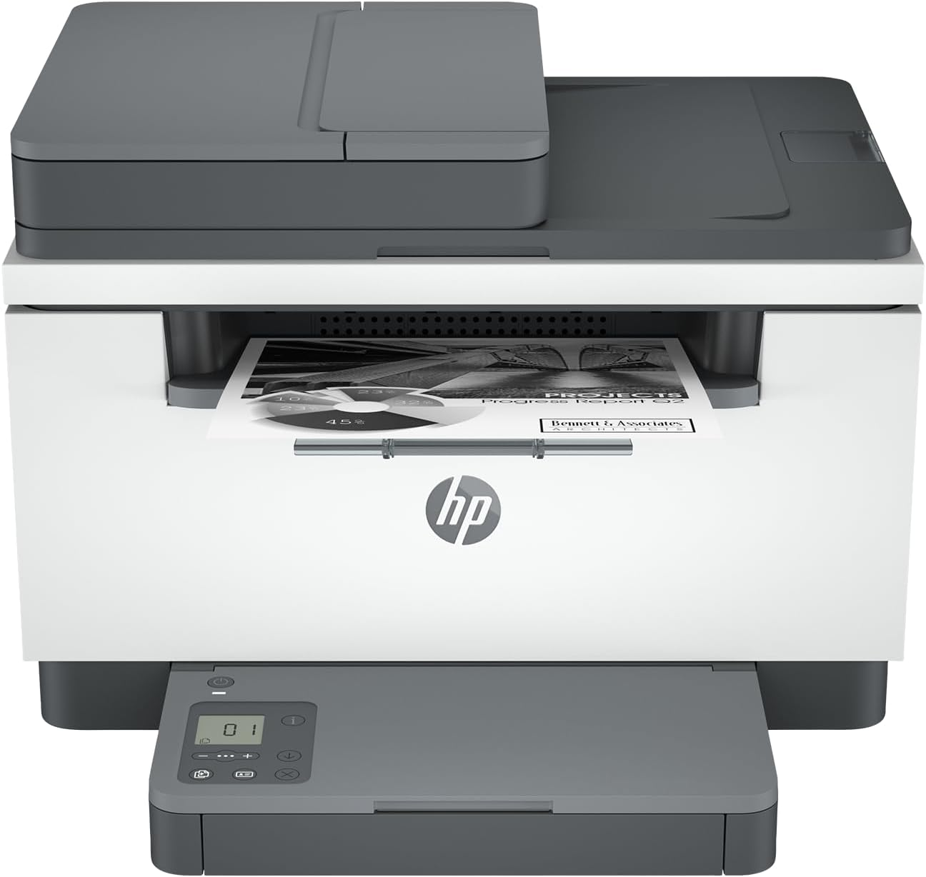 HP LaserJet MFP M235sdw Multifunktions-Laserdrucker Schwarzweiß, Drucken, Kopieren, Scannen, Automat.beidseitiger Druck, Dual-Band Wi-Fi, USB, LAN, HP Smart App, Intelligente Benutzeroberfläche