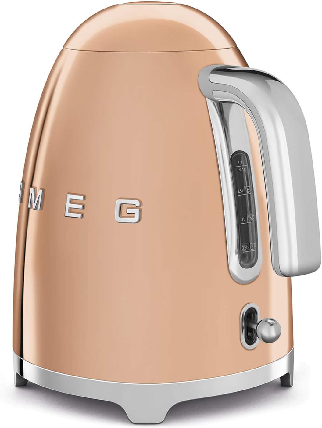 Smeg, 2x2 TSF01CREU -Toaster, 2 Schlitze für 2 Scheiben, 6 Vergoldungsniveaus, Heizfunktion, Abtau- und Bagel- Funktion, Sammelschublade, 950W, Creme
