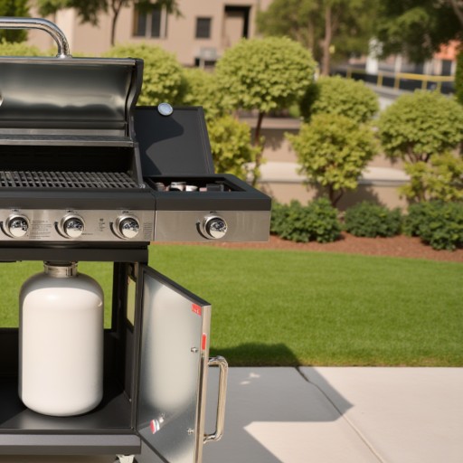 Grill Gazowy Palniki 4+1 Żeliwny Ruszt 11,7 kW Stal Nierdzewna Pokrowiec