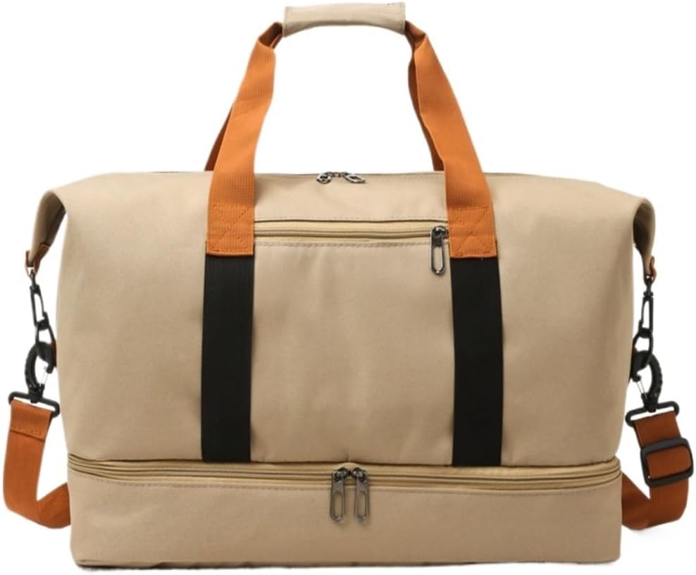 Sporttaschen Atmungsaktive Sporttasche mit separater Schuh-Reisetasche, die als Trolley verwendet Werden kann Yogatasche Sporttasche (Farbe: K, Größe: A) (KA)
