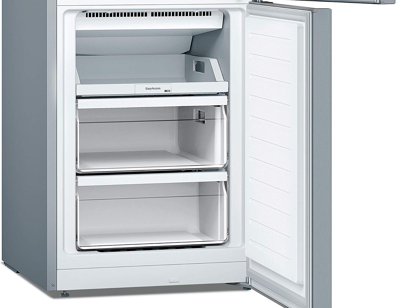 Bosch KGN33NLEB Série 2 Réfrigérateur combiné pose-libre - 282L - L 60cm x H 176cm - Inox
