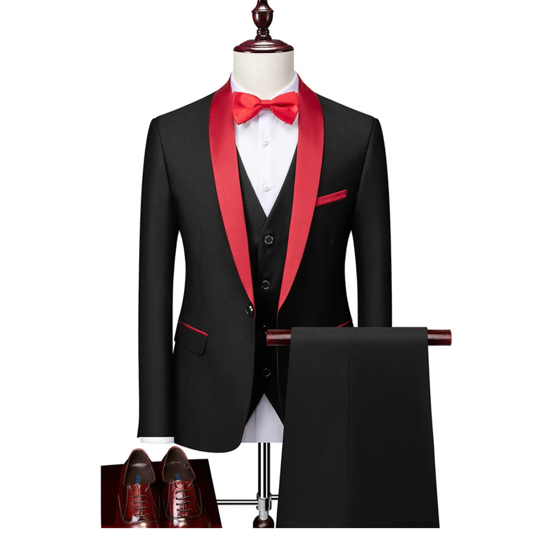 Dreiteiliger Anzug f��r Herren