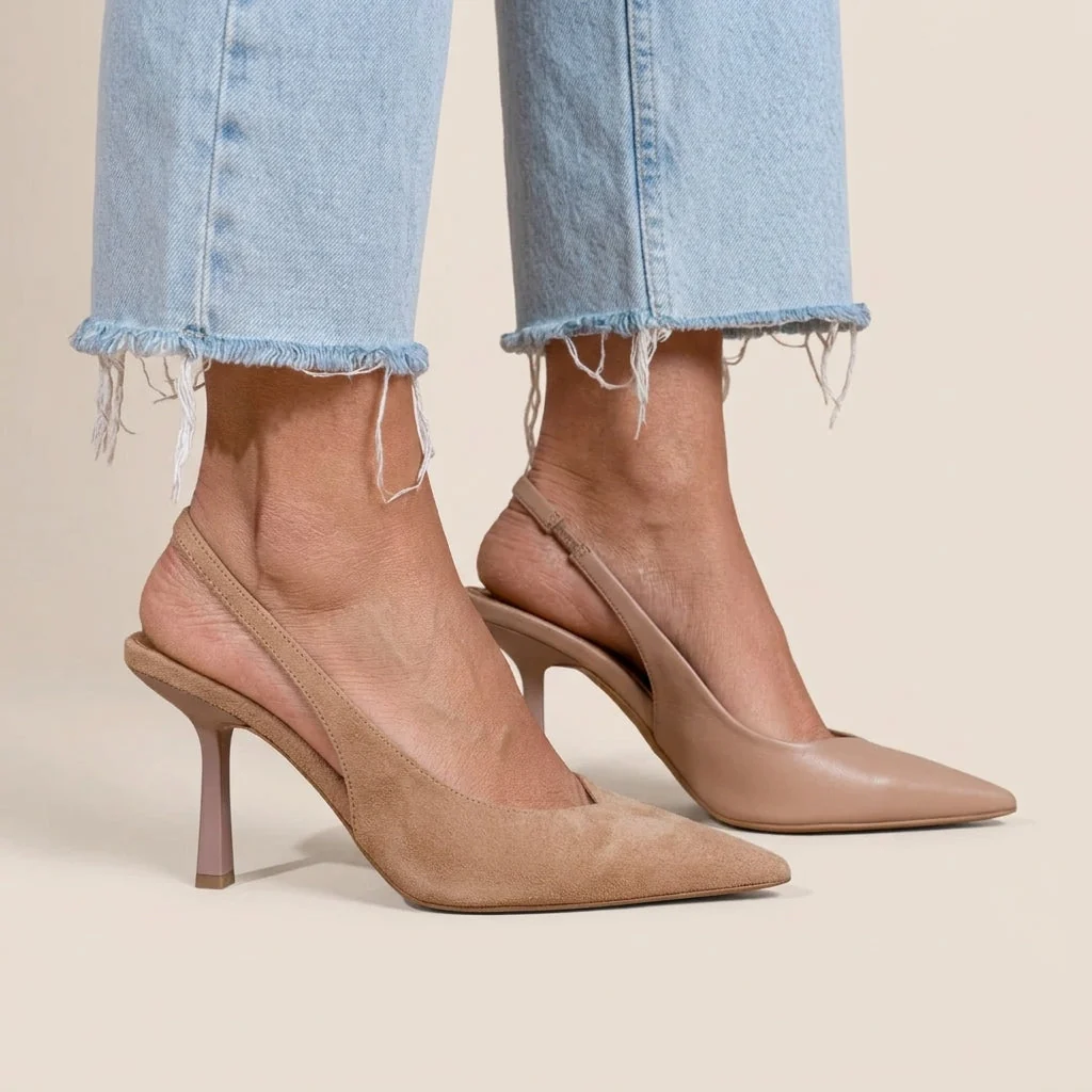 Orthop?dische Schuhe Damen | Bequeme Halbschuhe mit kleinem Absatz & gepolsterter Innensohle f��r B��ro und den Alltag
