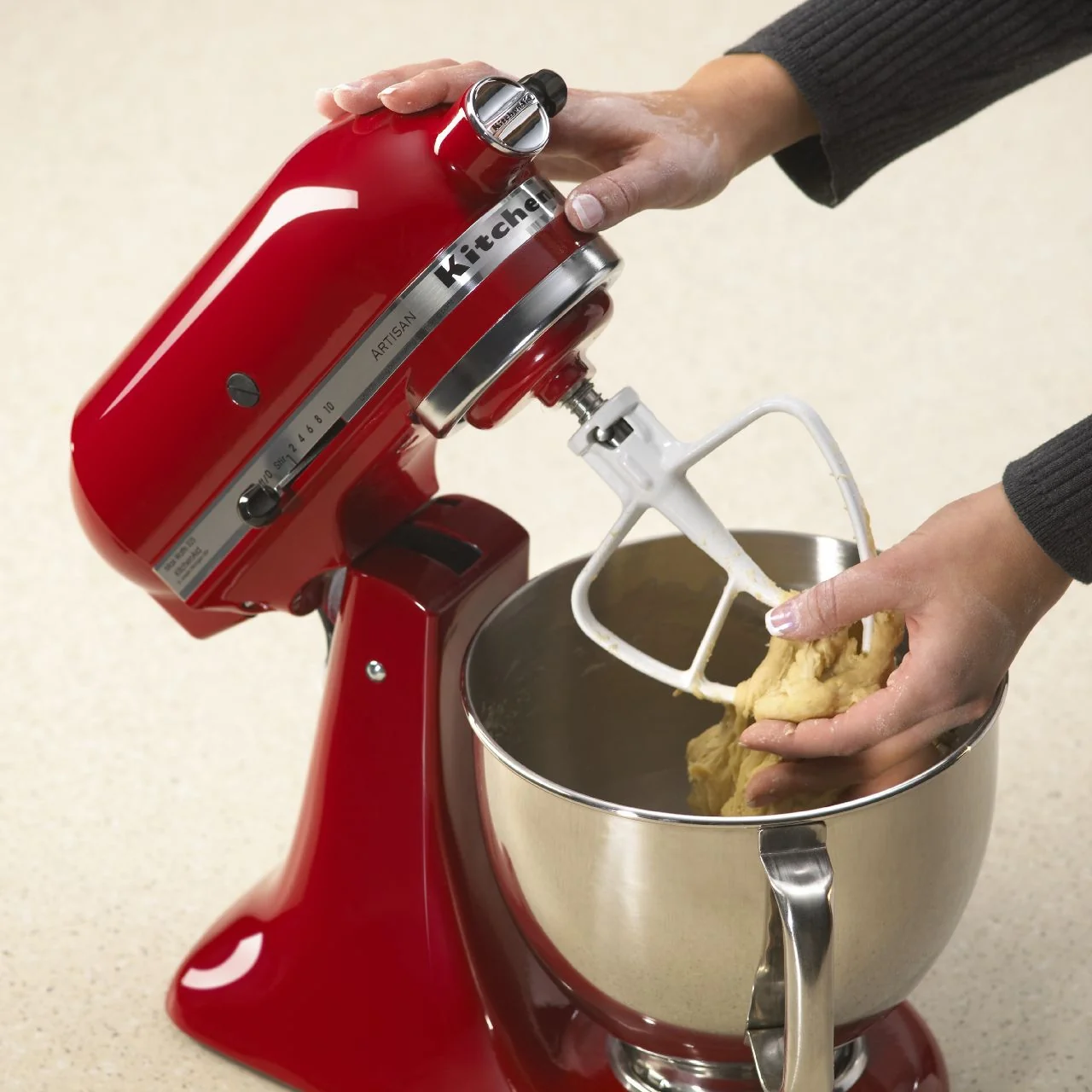 5-Quart Tilt-Head Stand Mixer - Empire Red