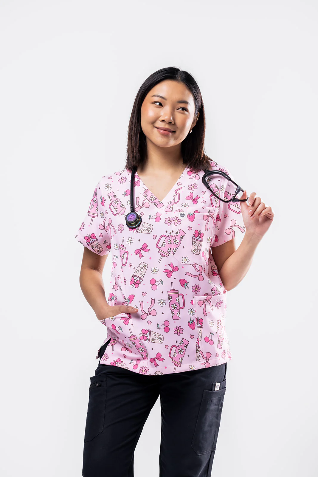 Hydrated Sista Scrub Top