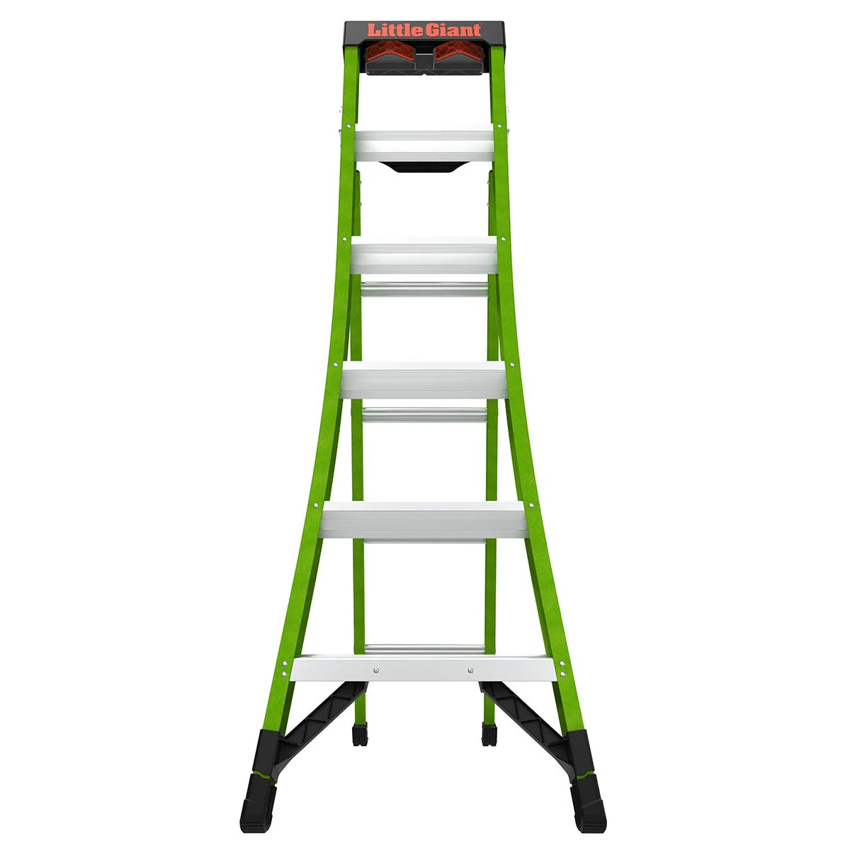 Little Giant KING KOMBO? Professionele 6 Voet Glasvezel 3-in-1 Ladder, Capaciteit 375 lbs