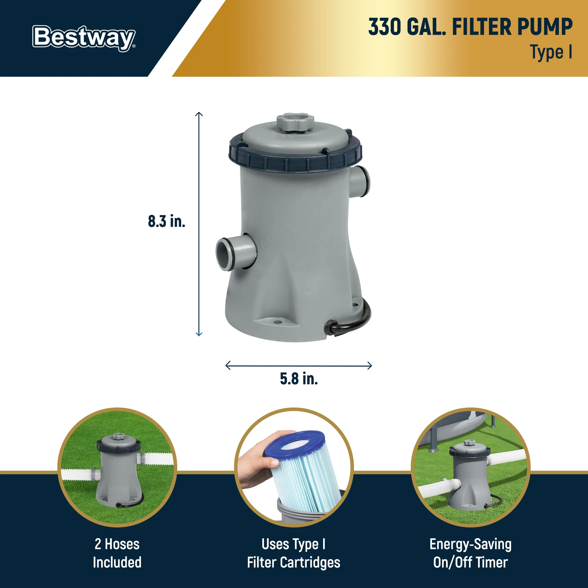 Bestway 56817E 12' x 30