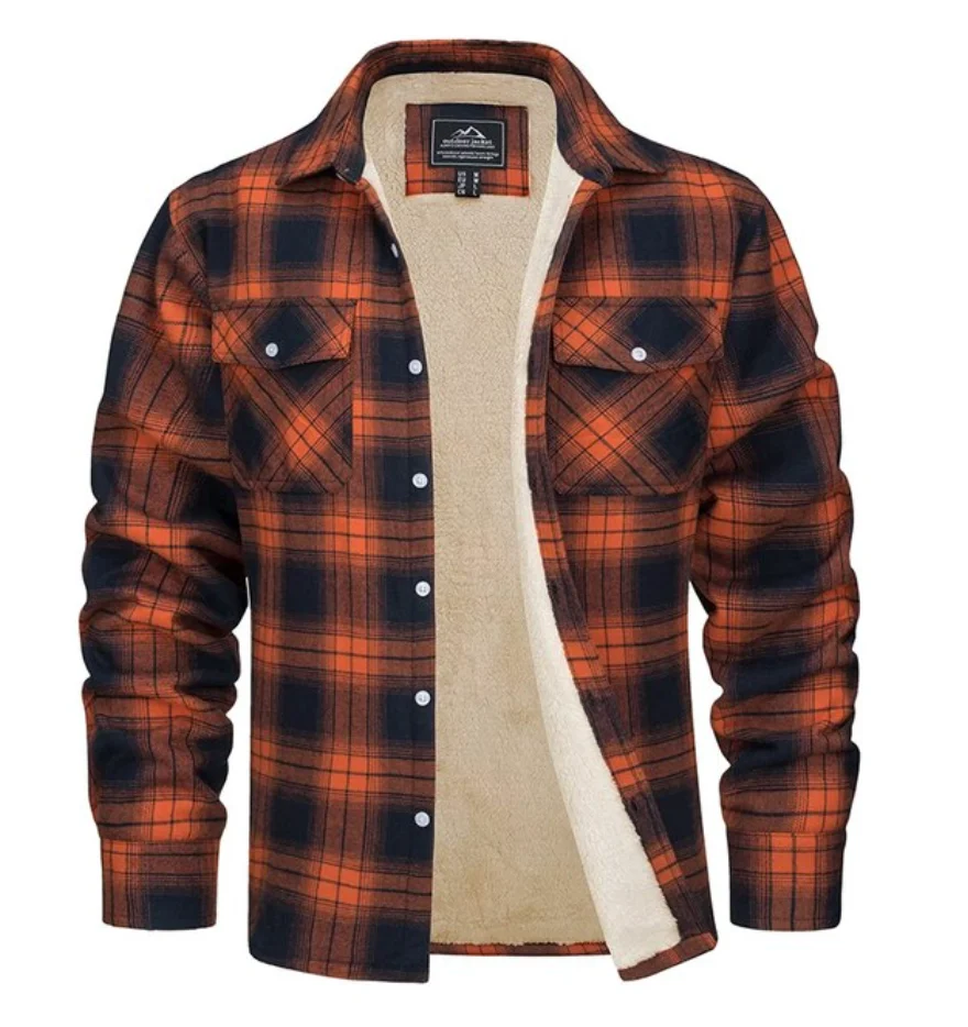 Flanelljacke f��r Herren