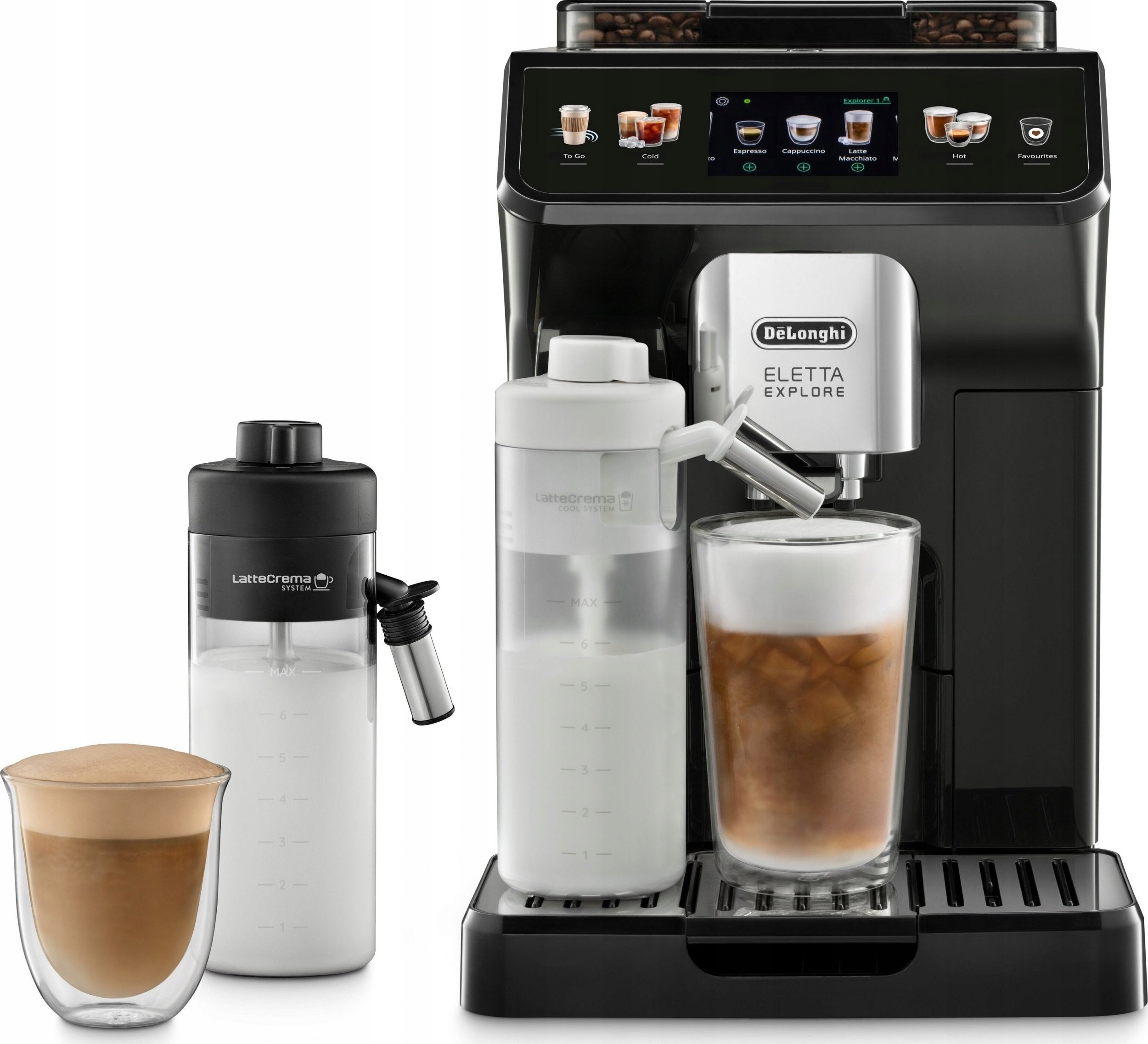 Ekspres Ciśnieniowy Automatyczny DeLonghi Eletta Explore ECAM450.65.G