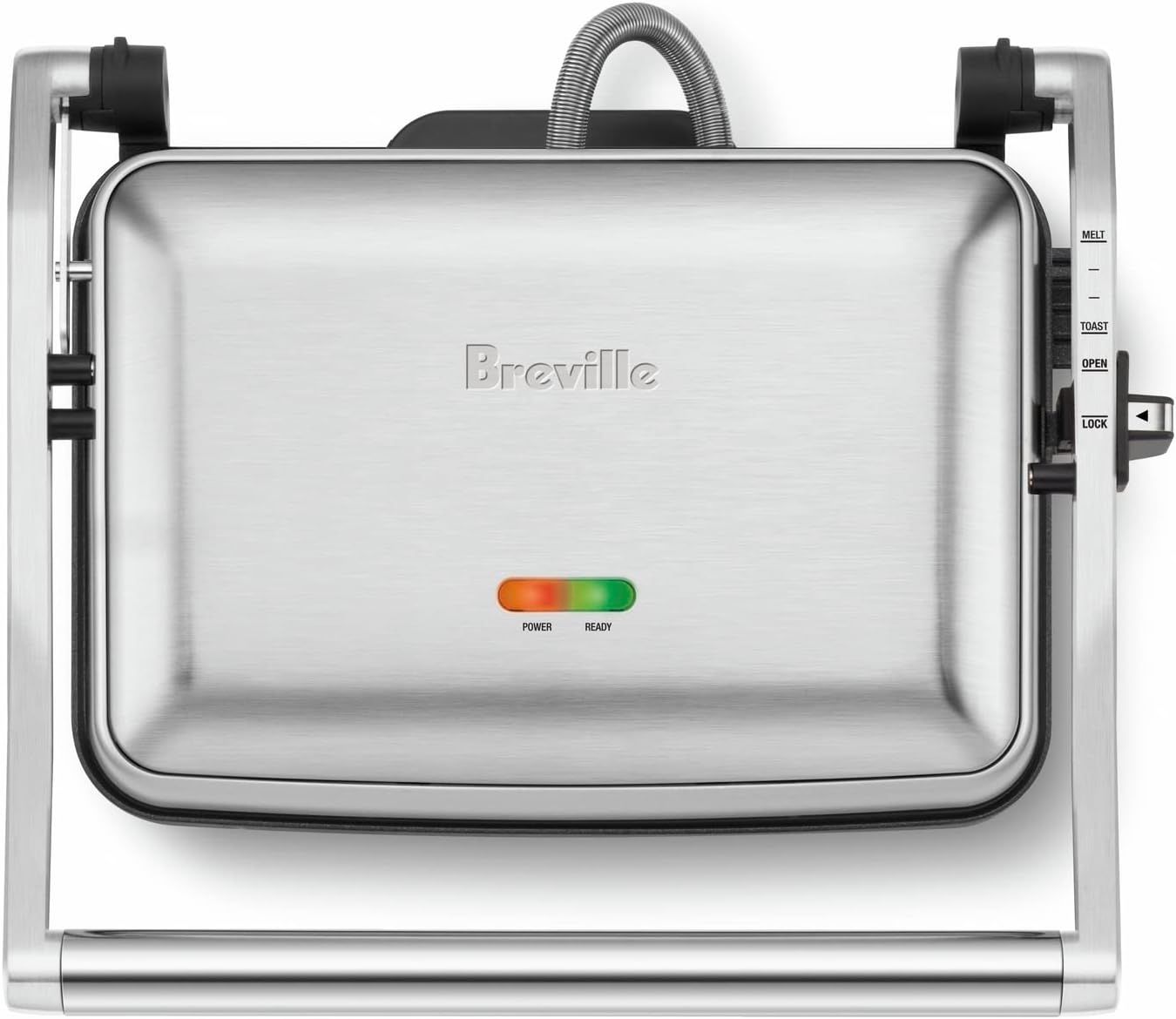 Breville 2-Slice Sandwich Press, Stainless Steel