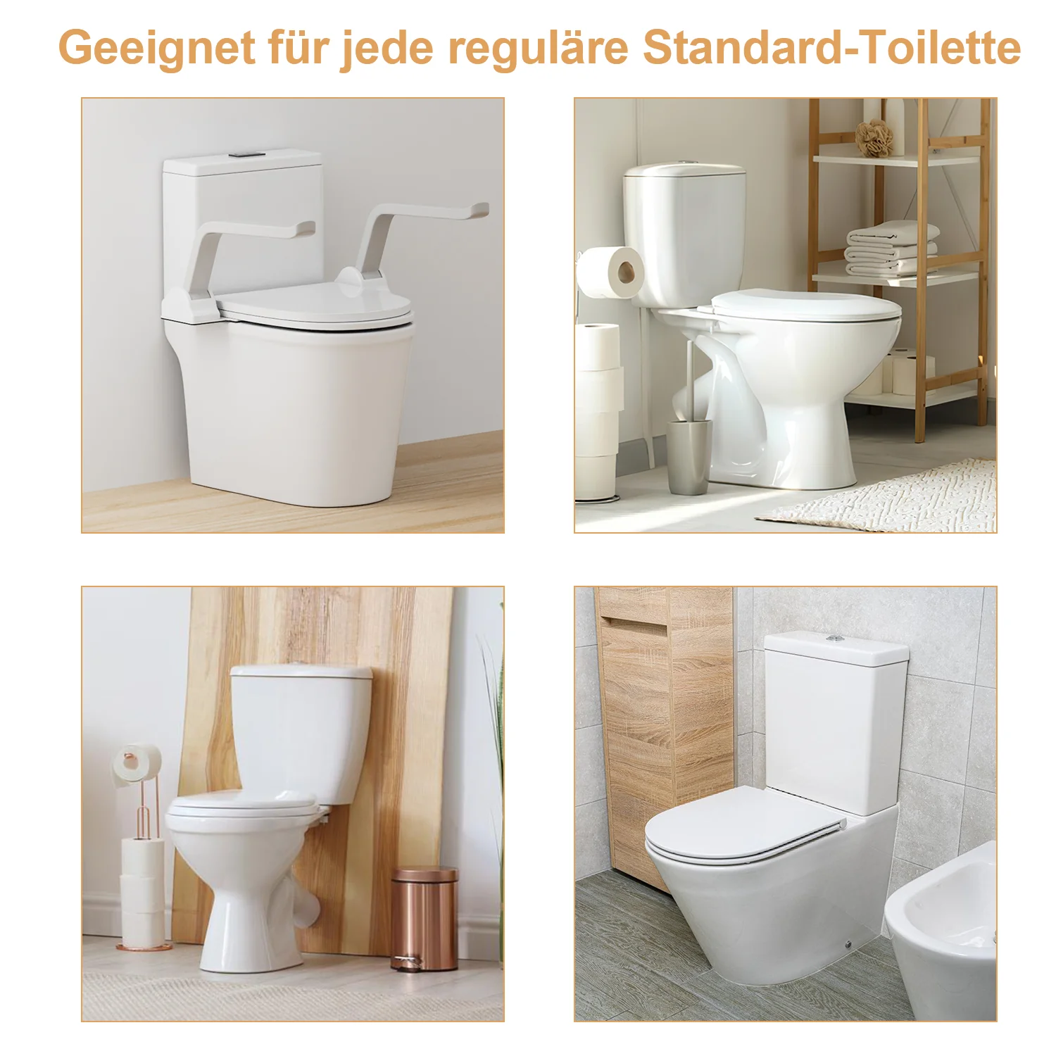 Sonnewelt Toiletten Klappgriff Toilettengriff WC Stützhilfe