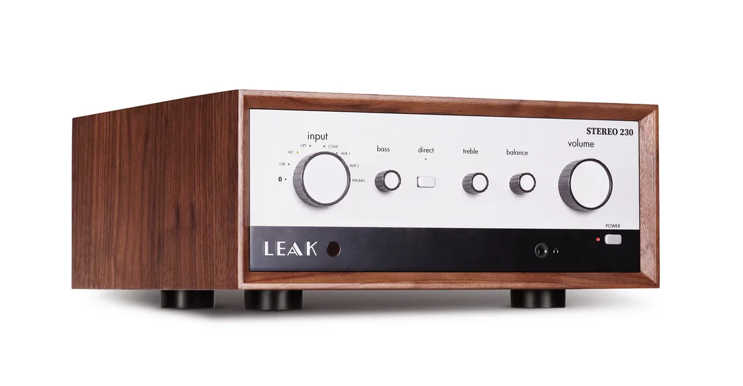 Leak Stereo 230 Integrated Amplifier in Walnut