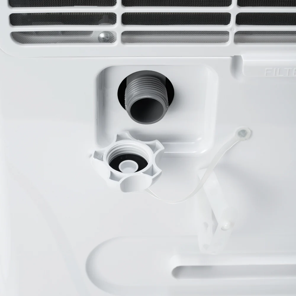 50-Pint ENERGY STAR Luchtontvochtiger met continue afvoer, ultrastille werking �C ideaal voor grote ruimtes en kelders