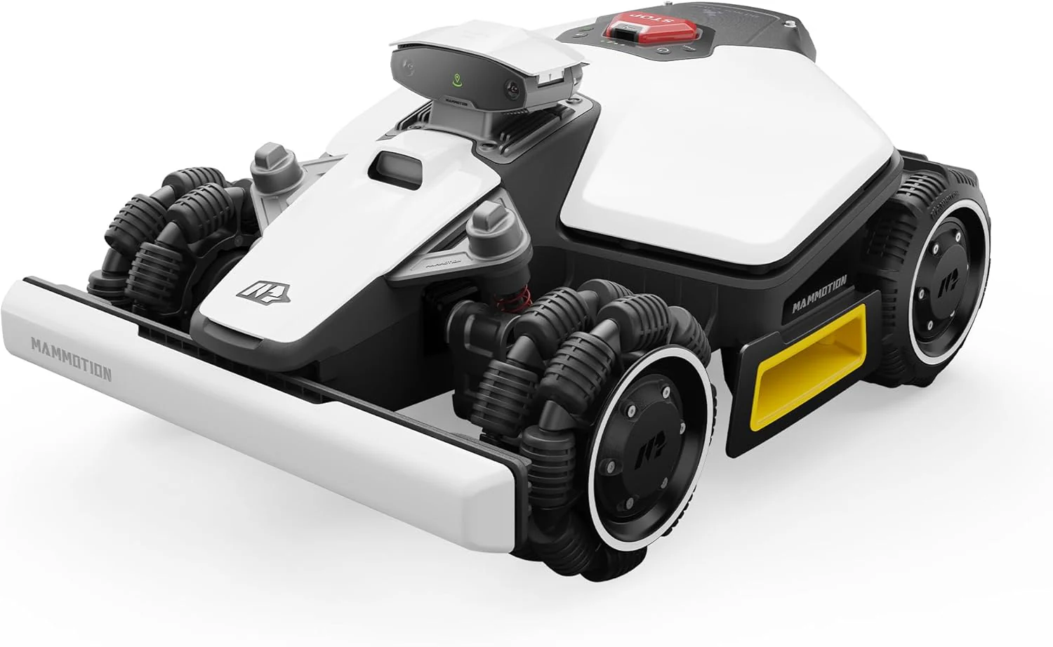 MAMMOTION LUBA 2 AWD 3000X M?hroboter ohne Begrenzungskabel, NetRTK+Vision, Keine RTK-Antenne erforderlich, Auto-Kartierung, Empf. 3000m2, Max. 3600m2, mit 4G-Modul, 80% Steigung