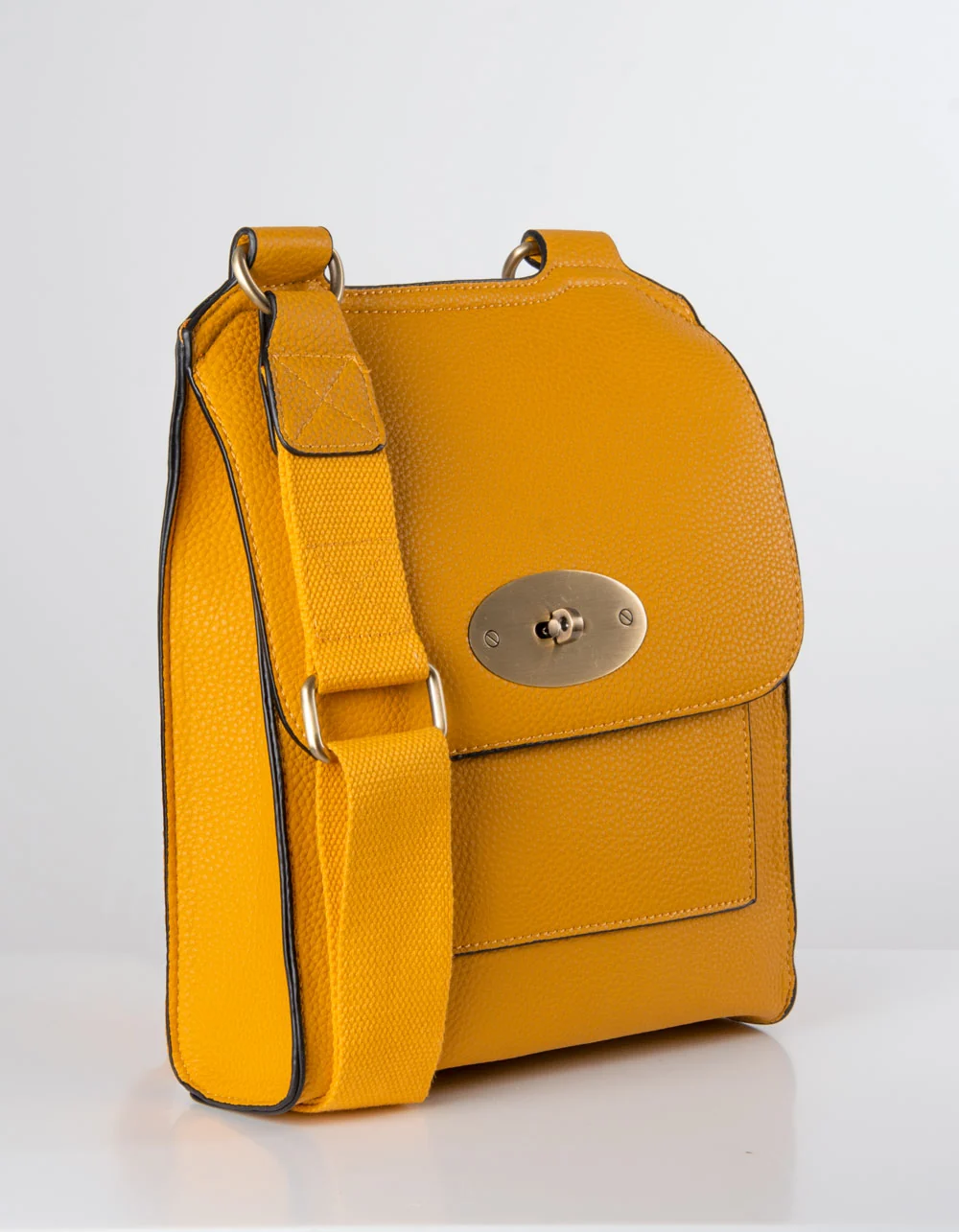 Yellow Messenger Bag