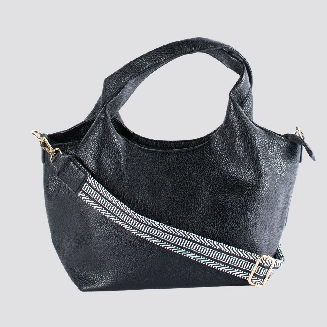 Joy Classic Tote Shopper Bag | Black