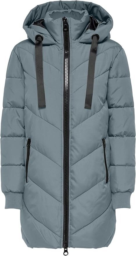 JDY Damen JDYSKYLAR Padded HOOD JACKET
