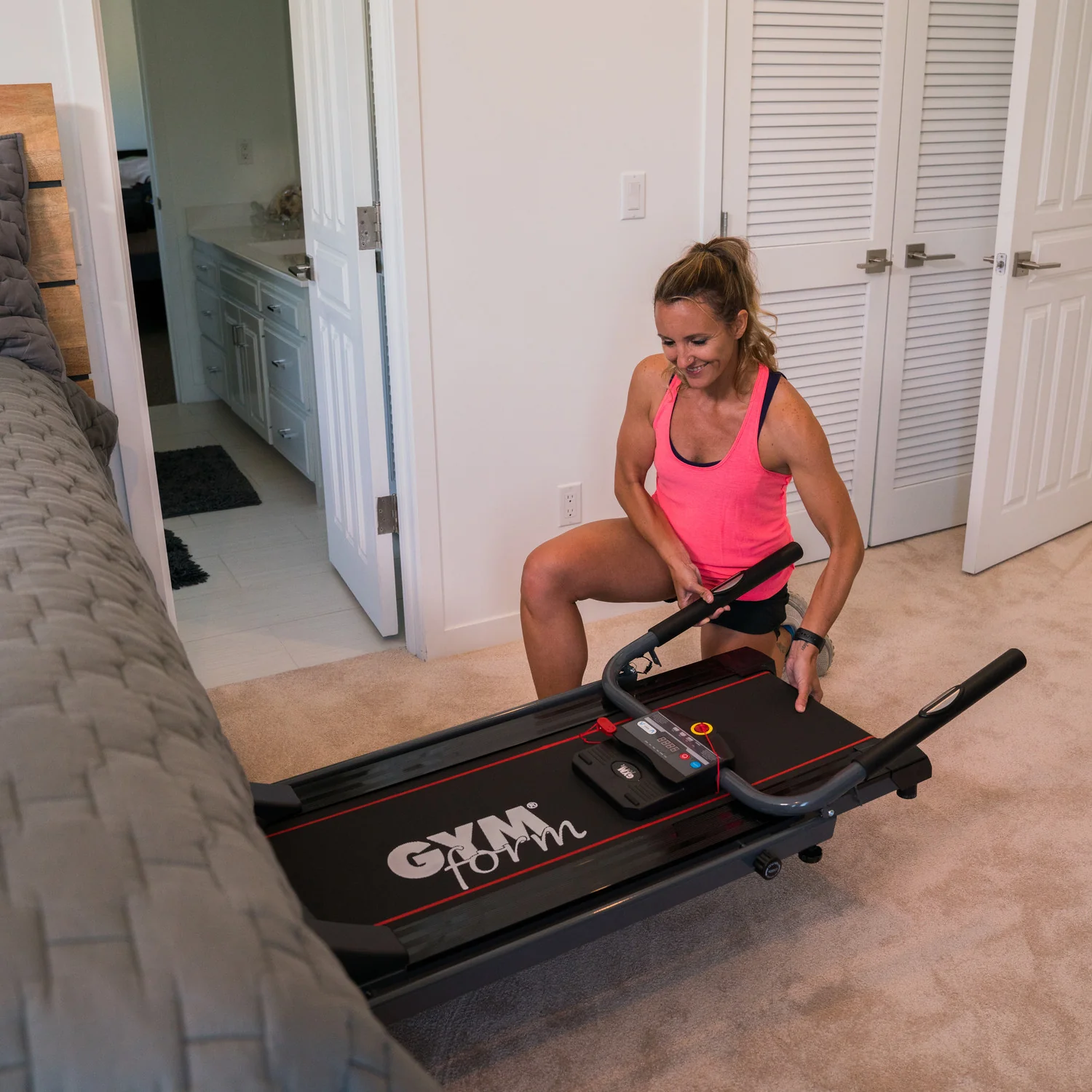 Tapis Roulant Salvaspazio Con Tre Programmi Automatici