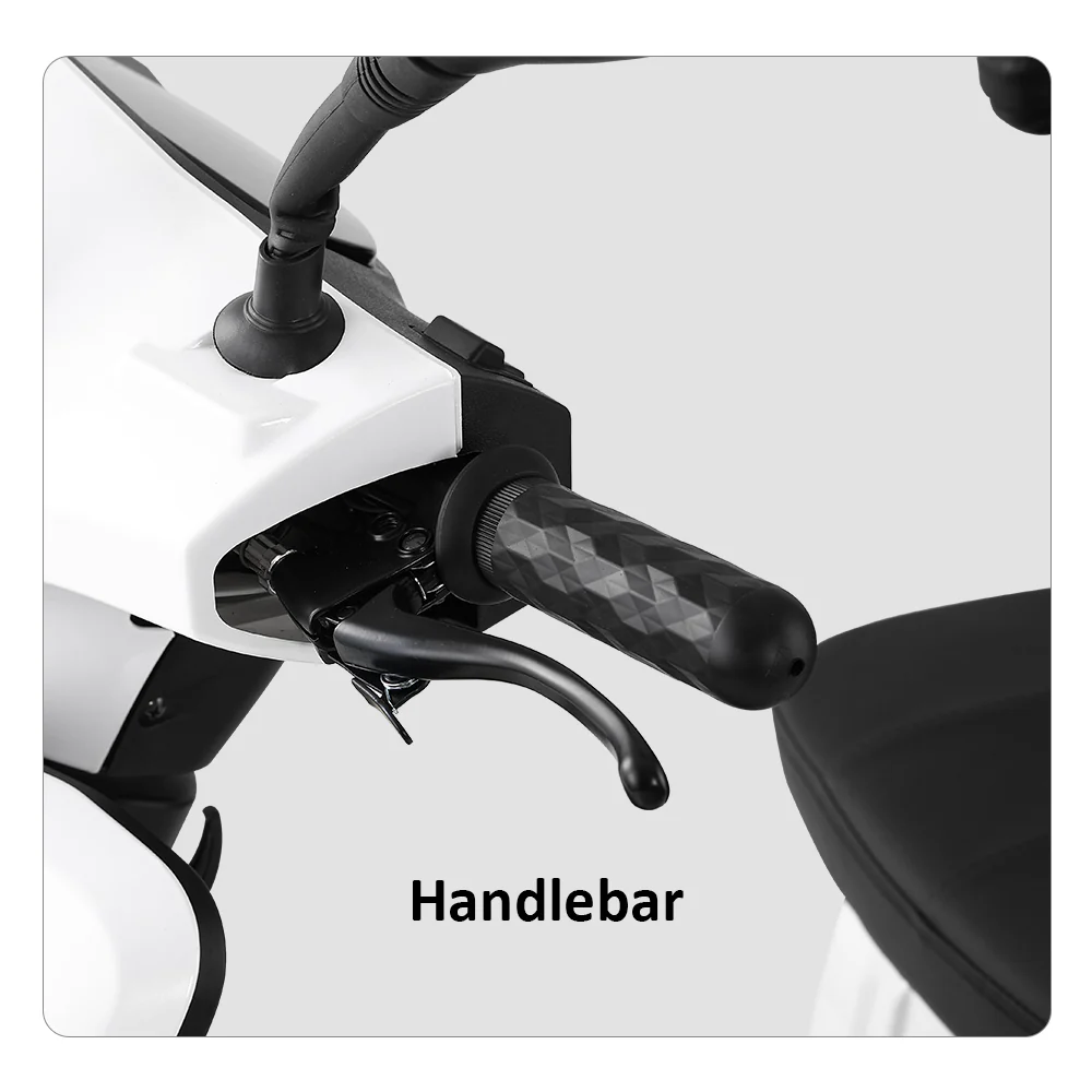 4-Wheel Electric Mobility Scooter with 3 Selectable Speed Modes and 500W Motor, 150kg Max Load