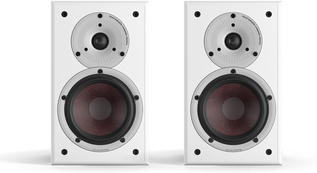 DALI Spektor 2 Kompaktlautsprecher-Paar - Hochwertiger Allround-Sound für Musik und Heimkino, Bassreflex & Holzfasermembran