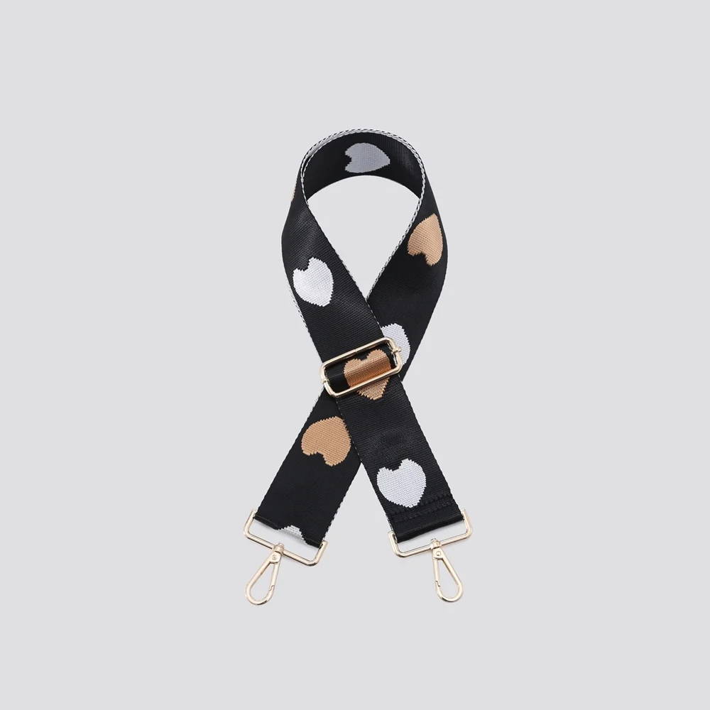 Bag Strap | Black Heart
