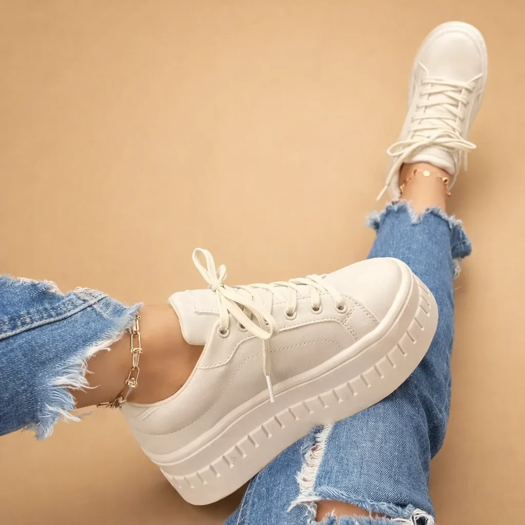 Urban Plateau-Sneaker f��r Damen