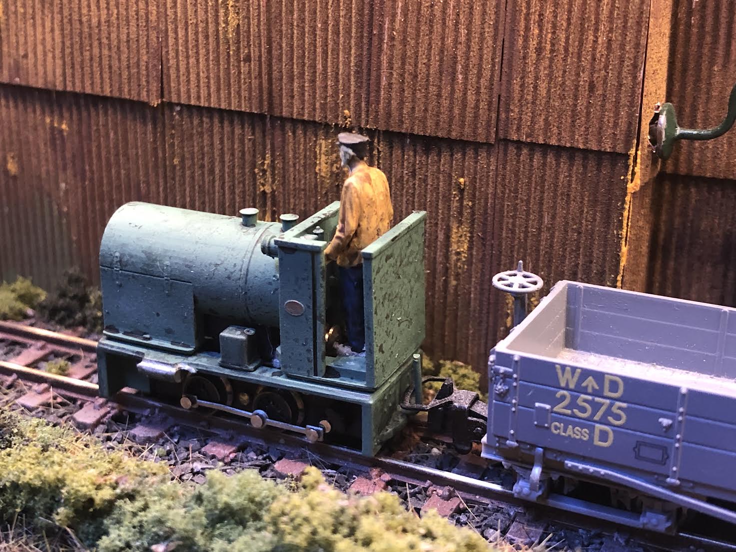 OO9 Scale Resin Kit – Baguley Baguley McEwan Pratt 10HP WW1 Petrol Locomotive