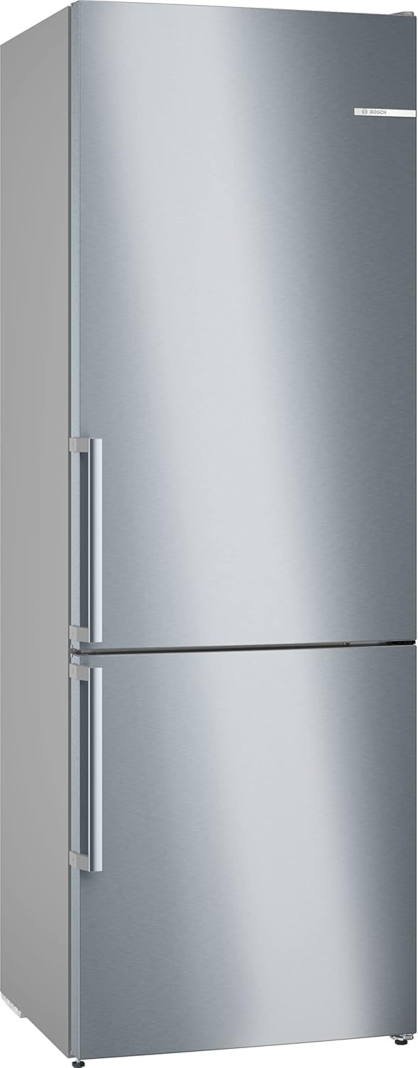 Bosch Hausgeräte - KGN49VICT Série 4 - Réfrigérateur avec congélateur - 203 x 70 cm - Réfrigérateur 313 l + 127 congélateur - VitaFresh XXL - Éclairage LED uniforme