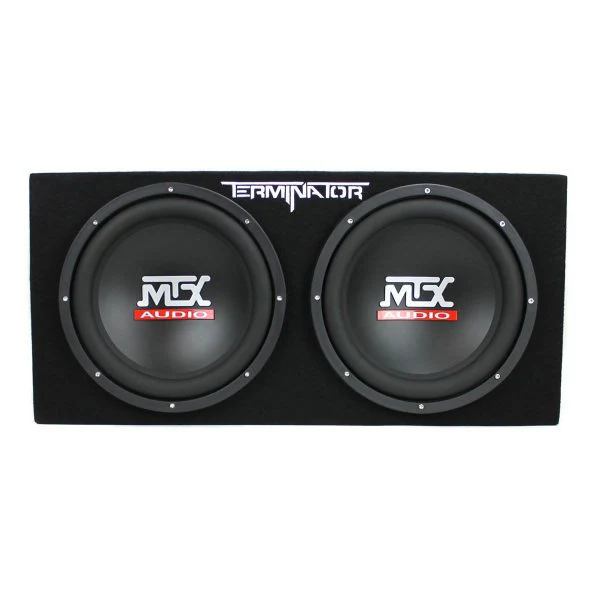1200W Dual Loaded Subwoofer Box + 1500W Amplifier + Capacitor