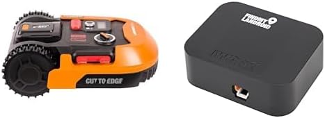 WORX Landroid M WR141E Mhroboter/Akkurasenmher für kleine Grten bis 500 qm/Selbstfahrender Rasenmher für einen sauberen Rasenschnitt, Bunt
