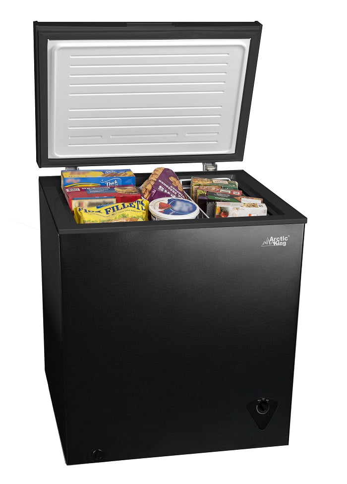 Arctic King 5 Cu ft Chest Freezer, Black  sgtnighsdesigns
