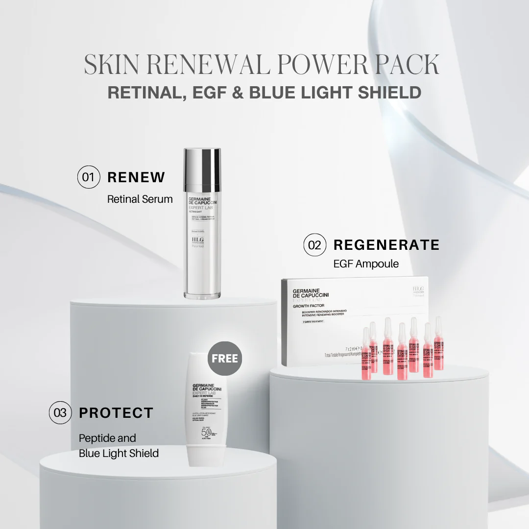 Intense Renewal Trio – Retinight Serum + EGF Vials